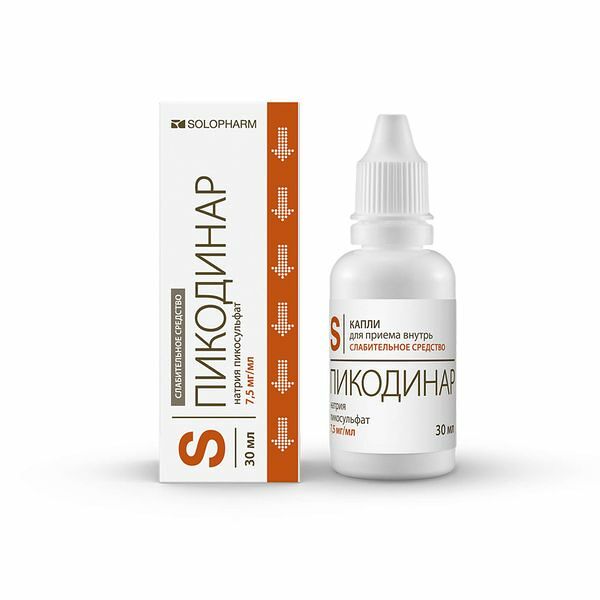 Капли Пикодинар 7.5 мг/мл 30 мл