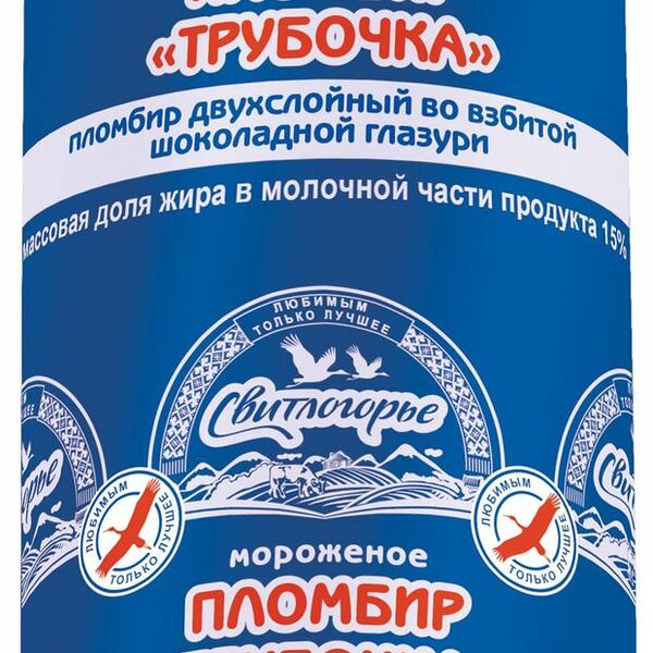 Мороженое Свитлогорье Лакомка шоколадно-ванильная 80 г