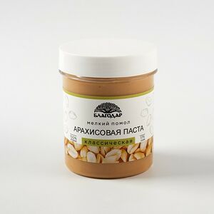 Арахисовая паста Благодар Классическая мелкий помол