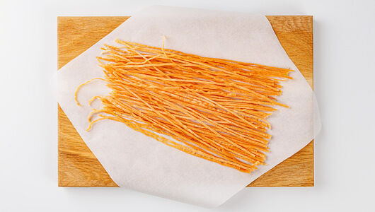 Кальмар паутинка солено-сушеная