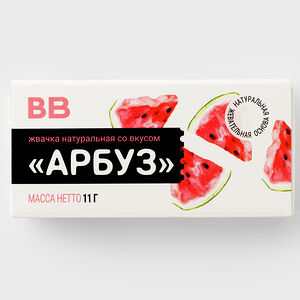 Жвачка натуральная со вкусом Арбуз