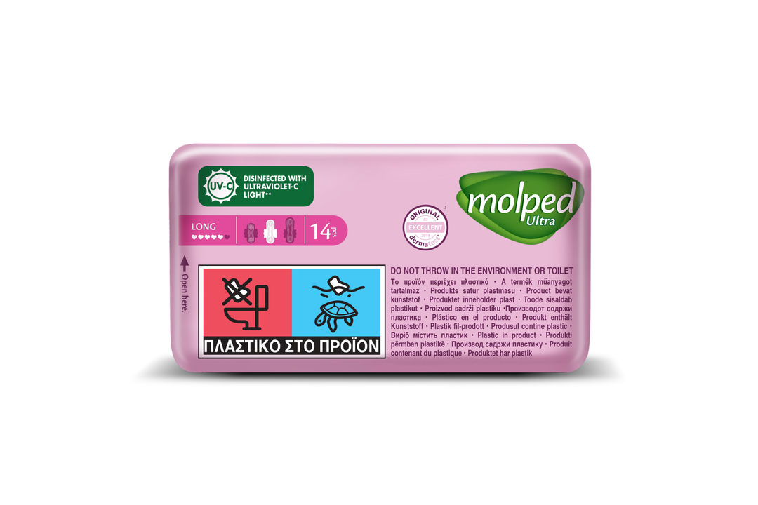 

Прокладки Molped Ultra Супер c крылышками 14 шт