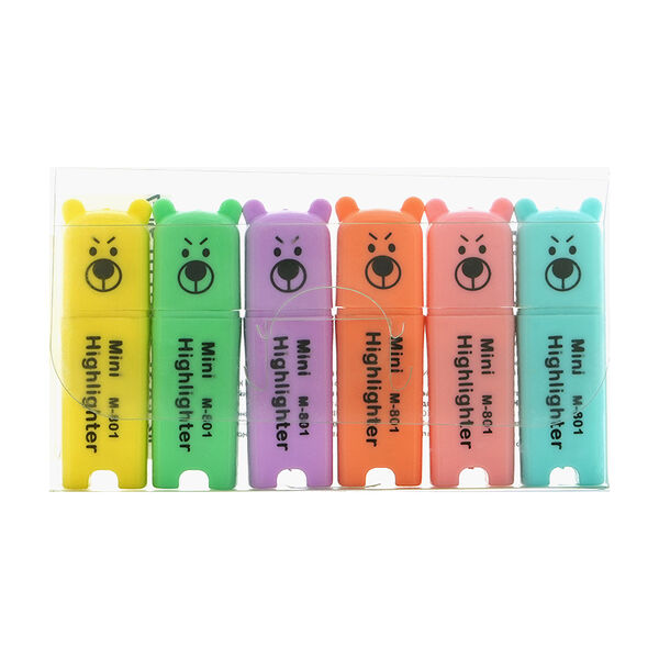 Набор маркеров Fun Bear 6 цветов