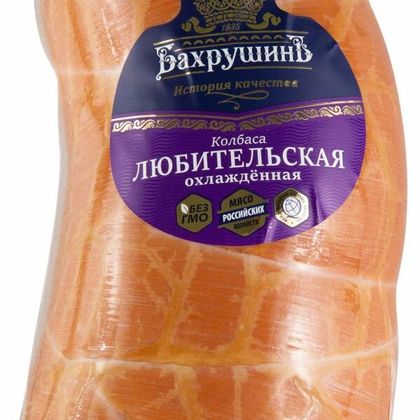 Колбаса вареная БахрушинЪ Любительская вес