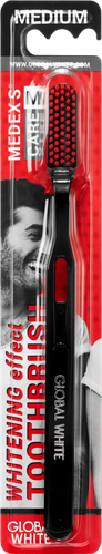 

Зубная щетка Global white средней жесткости