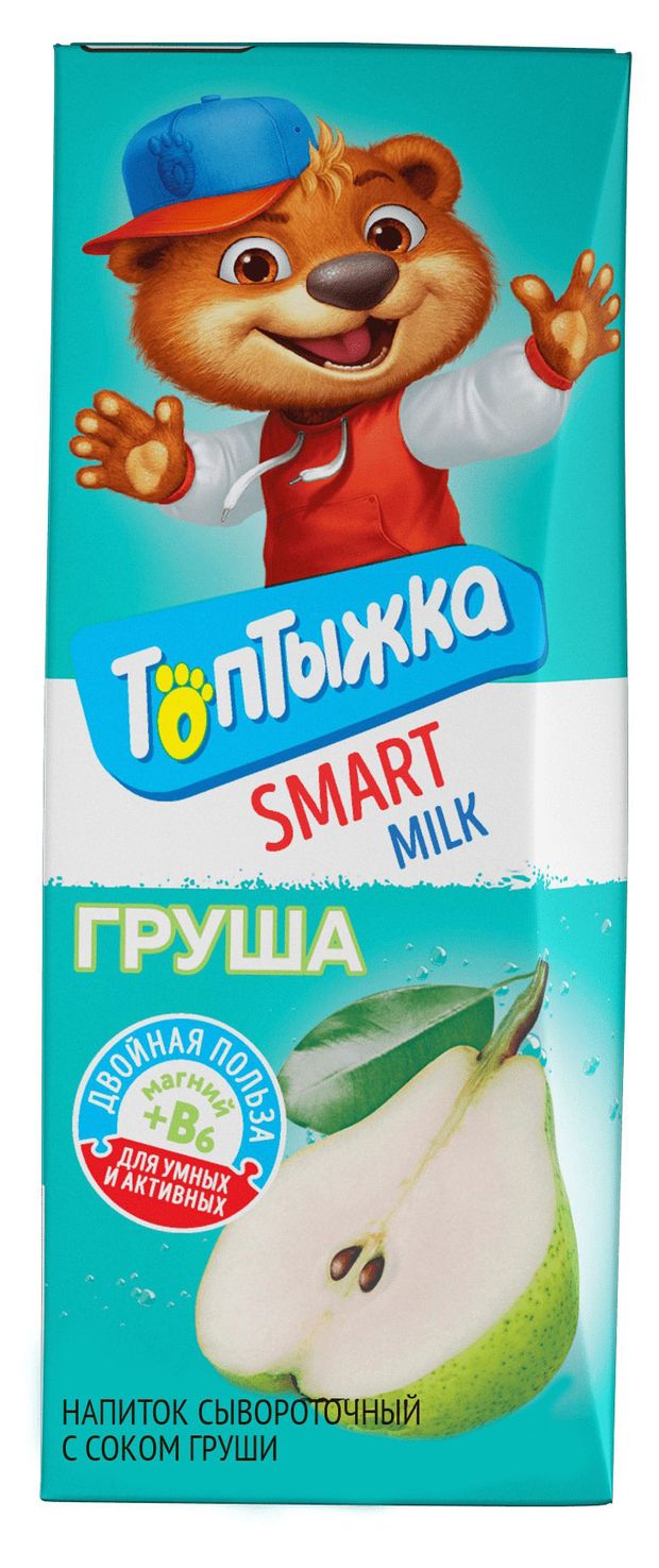 

Напиток с сывороткой Топтыжка Груша Slim 200 мл