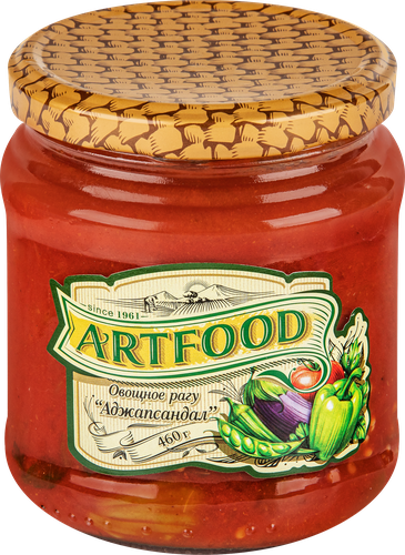 

Овощное рагу Art Food Аджапсандал 460 г