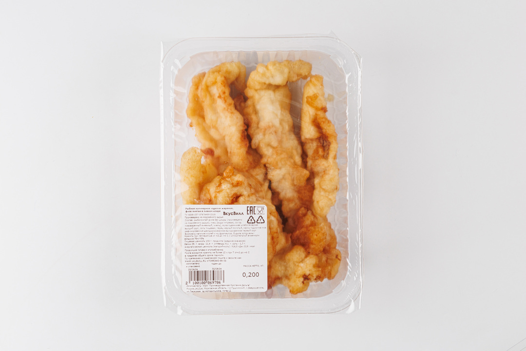 

Минтай филе в пивном кляре, 200 г