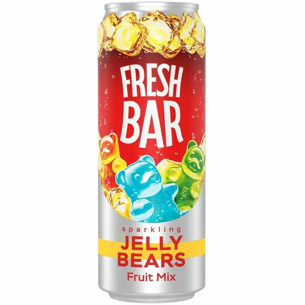 Напиток Fresh Bar Jeely Bears 1.0 газированный 0.45 л