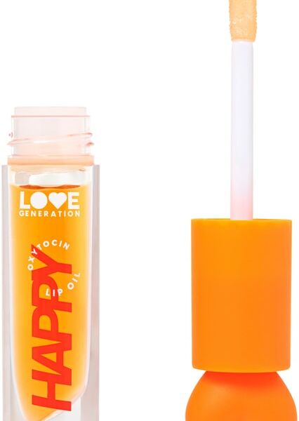 Масло для губ Love Generation Be happy Прозрачно-оранжевый Тон 03