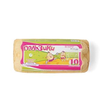 Яйца куриные Пользики С1 10шт Россия