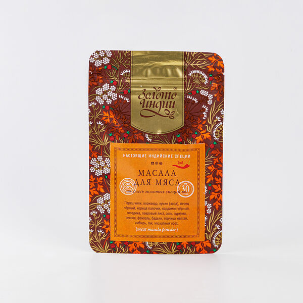 Смесь молотых специй Золото Индии для мяса 30г
