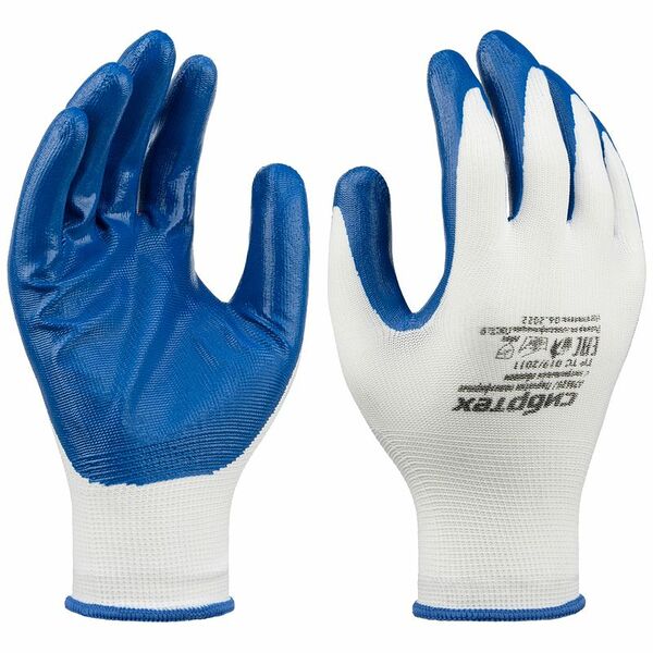 Перчатки Сибртех 678625 с нитрильным покрытием размер 9