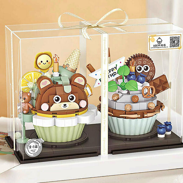 Конструктор LOZ 1755_MK Конструктор Мишка в бисквите