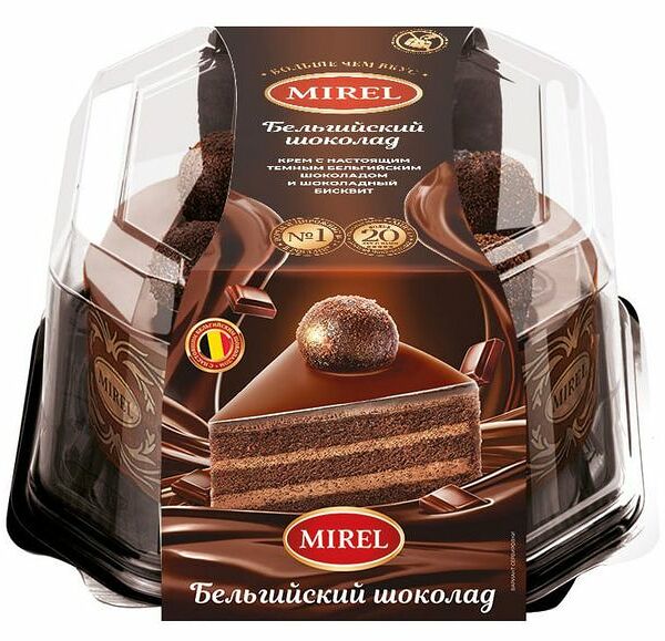 Торт Mirel Бельгийский шоколад 750 г