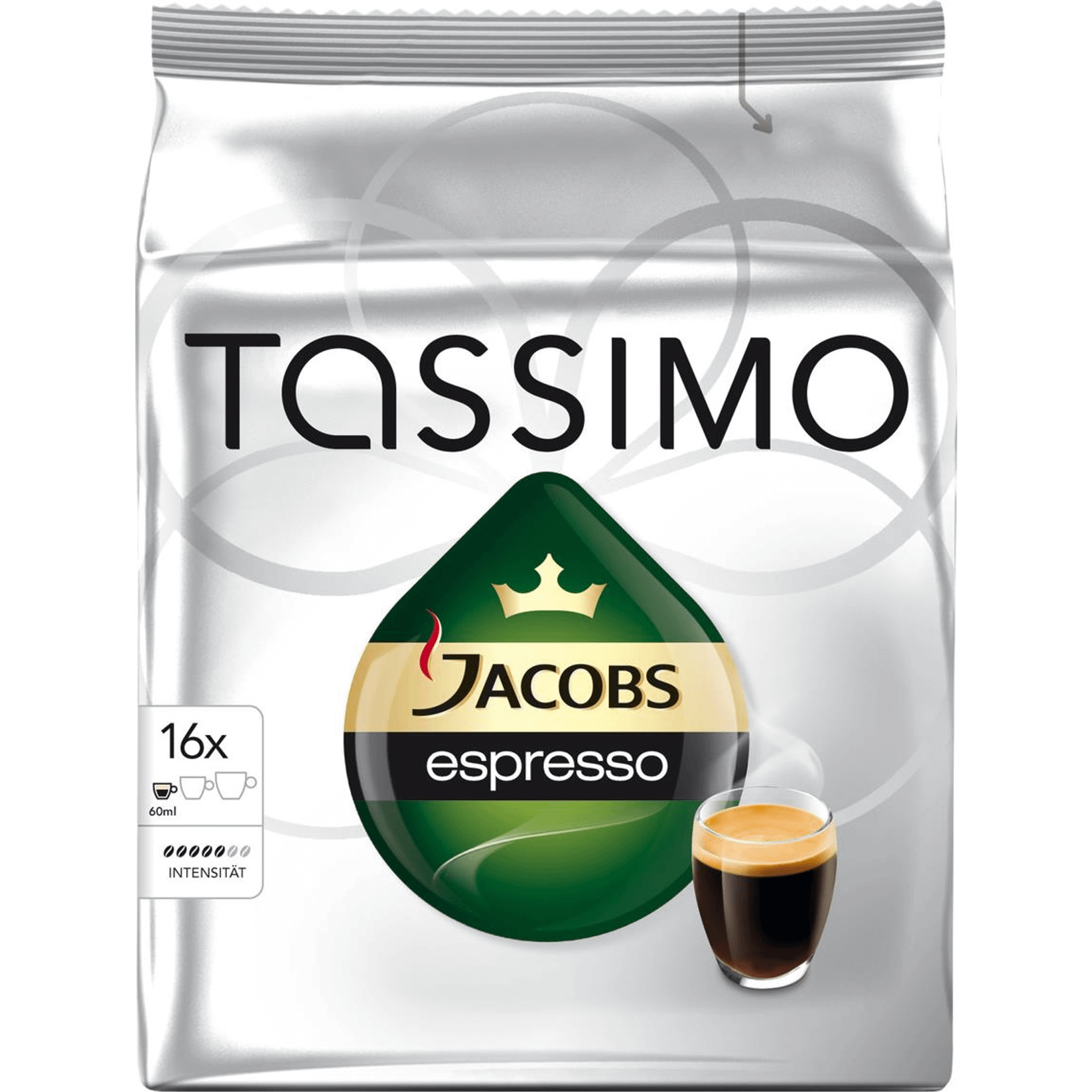 

Кофе в капсулах Jacobs Espresso Classico Tassimo 16 шт.