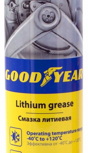 Смазка литиевая водостойкая многоцелевая ТМ Goodyear (Гудйеар)