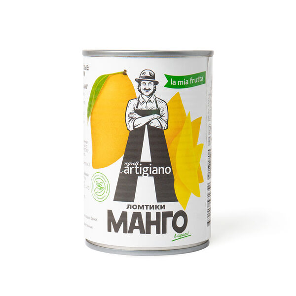 Манго Artigiano ломтики в сиропе 425 г