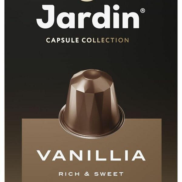 Кофе в капсулах Jardin Vanillia молотый 10x5г