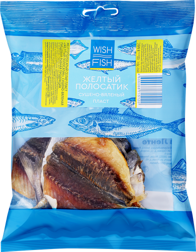 

Желтый полосатик Тарань-ка Сушено-вяленый 70 г