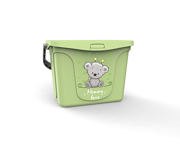 Емкость для игрушек Mommy love 6л (чайное дерево)