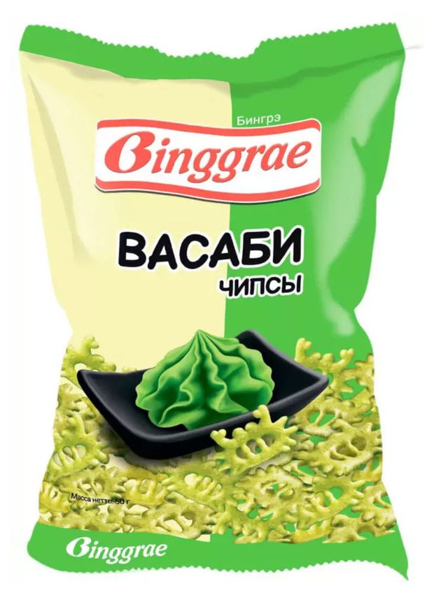 

Чипсы Binggrae Васаби 40 г