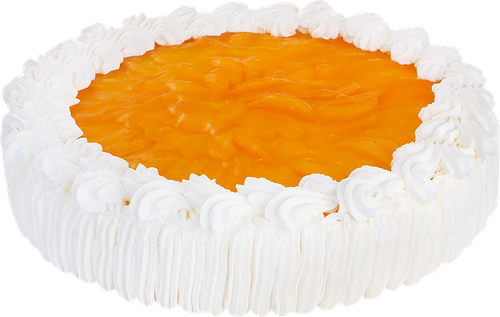 Торт йогуртовый ЛЕНТА Персик, 2кг