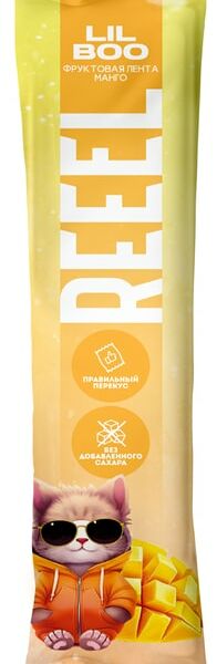 Лента Reeel фруктовая для детей Манго 15г