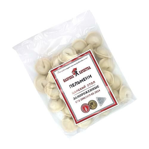 Пельмени Фабрика качества Царский стол