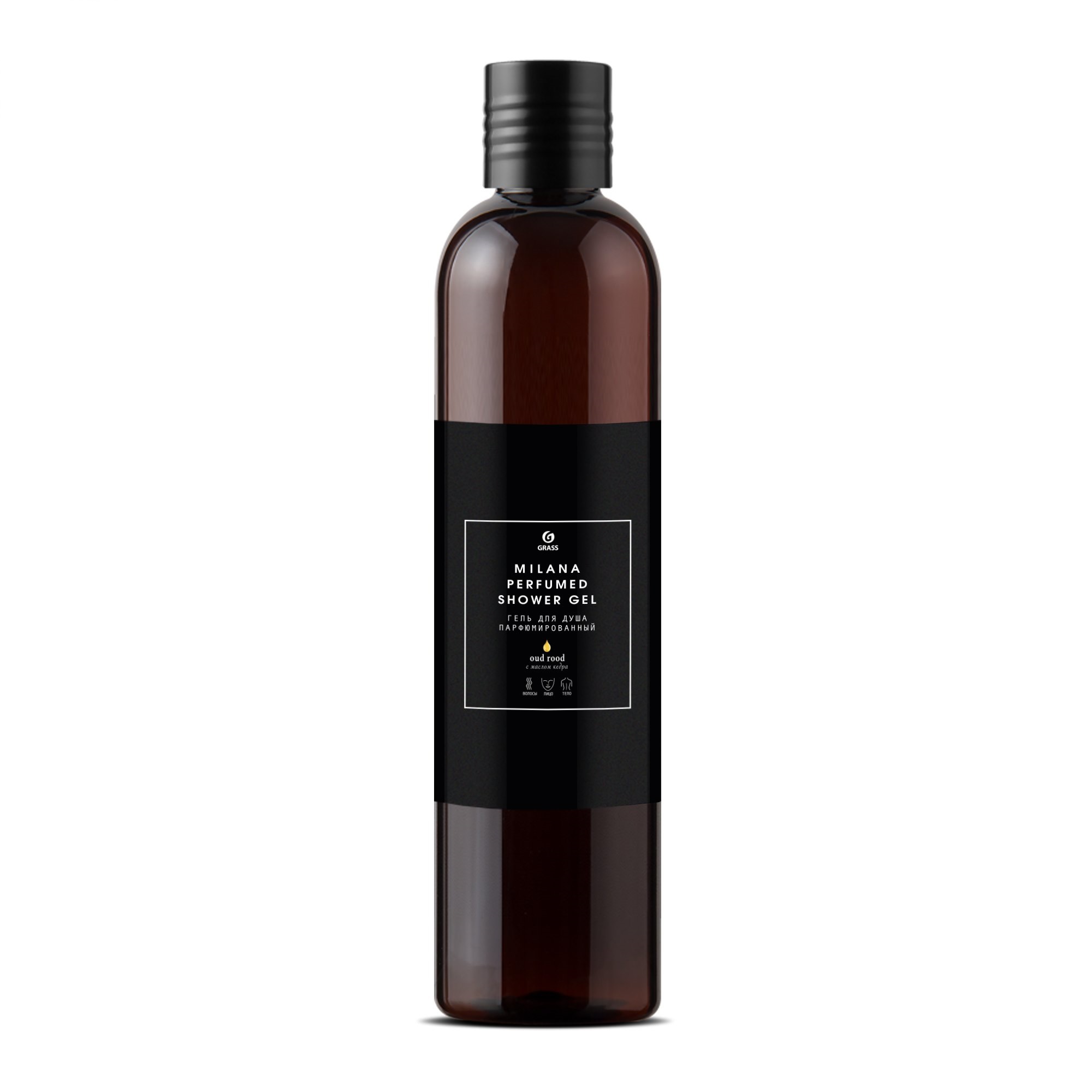 

Гель для душа Grass Milana Oud Rood, парфюмированный 350 мл