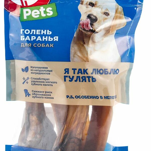 Лакомство Ашан Красная Птица Голень баранья, 85 г х 3 шт