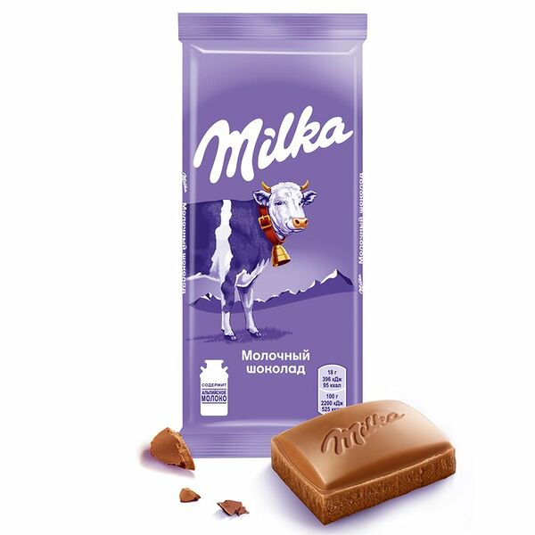 Шоколад молочный Milka, 85г