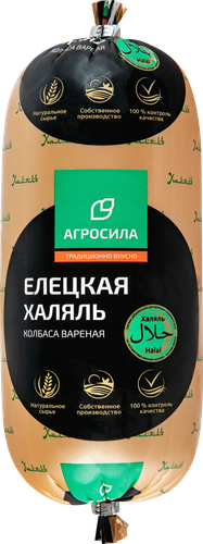 

Колбаса вареная Агросила Елецкая халяль 600 г