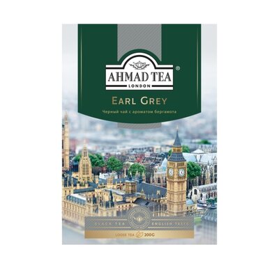 Чай черный Ахмад Ти (Ahmad Tea) Высший сорт Эрл Грей (Premium Earl Grey) 200 г