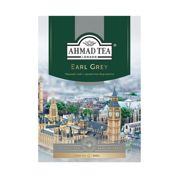 Чай черный Ahmad Tea Earl Grey 200г