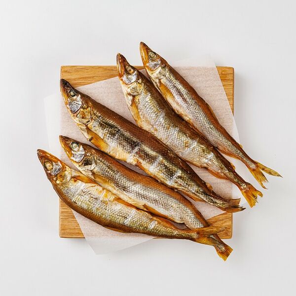 Корюшка азиатская холодного копчения, 250 г