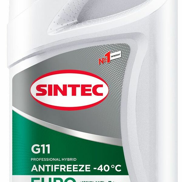 Антифриз sintec antifreeze euro зеленый 1 л