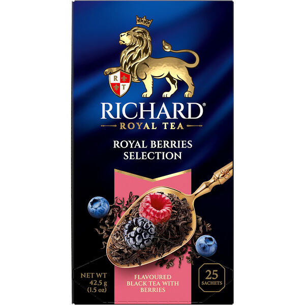 Чай черный Richard Royal Berries Selection 25п*1,7г
