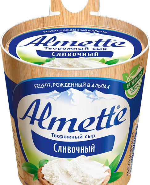 Сыр творожный Almette сливочный, 150г