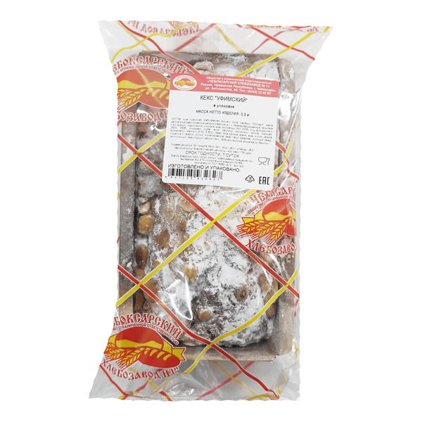 Кекс Чебоксарский хлебозавод №1 Уфимский 300 г