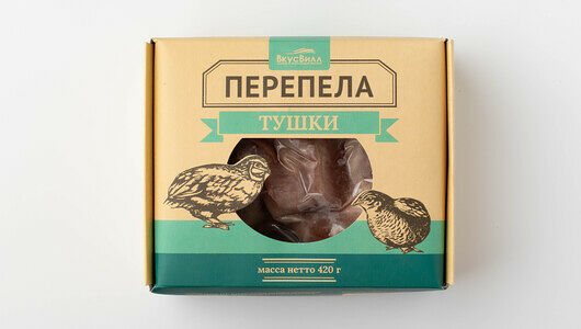 Тушка перепелов замороженная (Продукт замороженный)