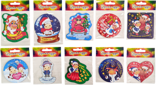 

Магнит Символ года Арт. LE21NY1075, 1 шт., в ассортименте