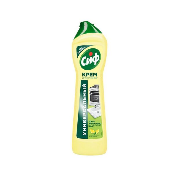 Чистящий крем Cif Active универсальный лимон 500 мл