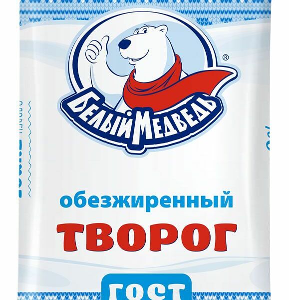 Творог Белый Медведь 1,8%