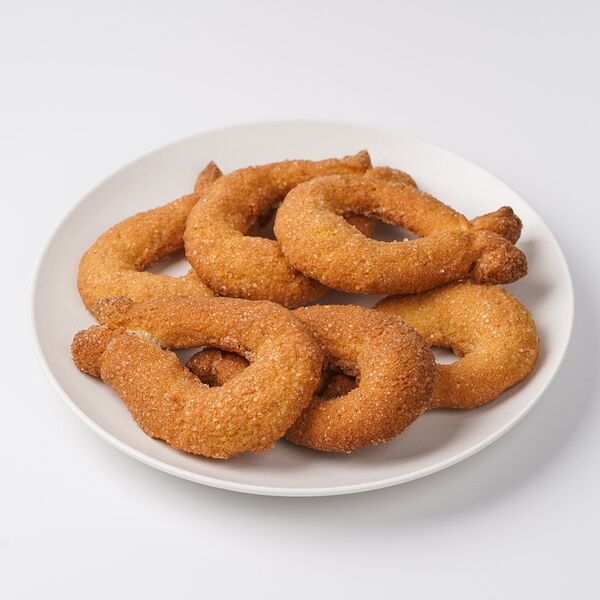 Изделие х/б сухое в форме петельки, в сахаре, 150г