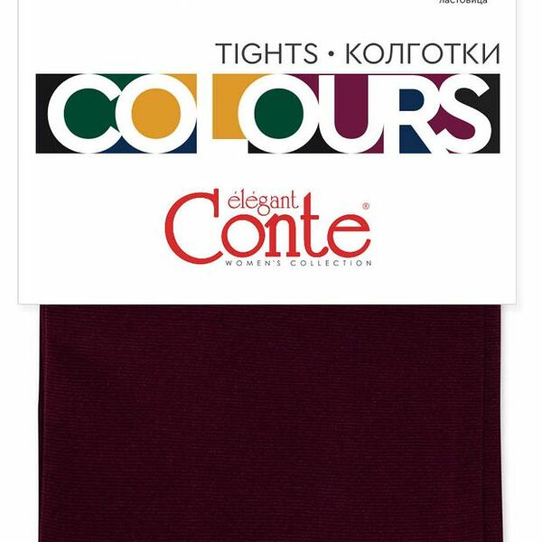 Колготки женские Conte Elegant Ce Colours Marsala 150 den размер 4