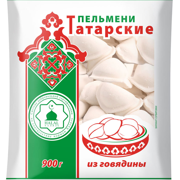 Пельмени ШЕЛЬФ Татарские, Халяль