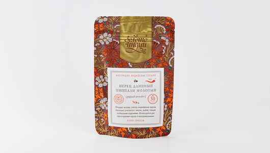 Перец длинный пиппали молотый Золото Индии 