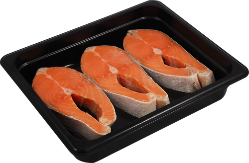 

Лосось Атлантический Лента Fresh стейк замороженный вес