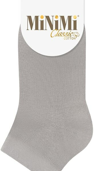 Носки женские MiNiMi Cotone 1201 укороченные Grigio серый Размер 39-41